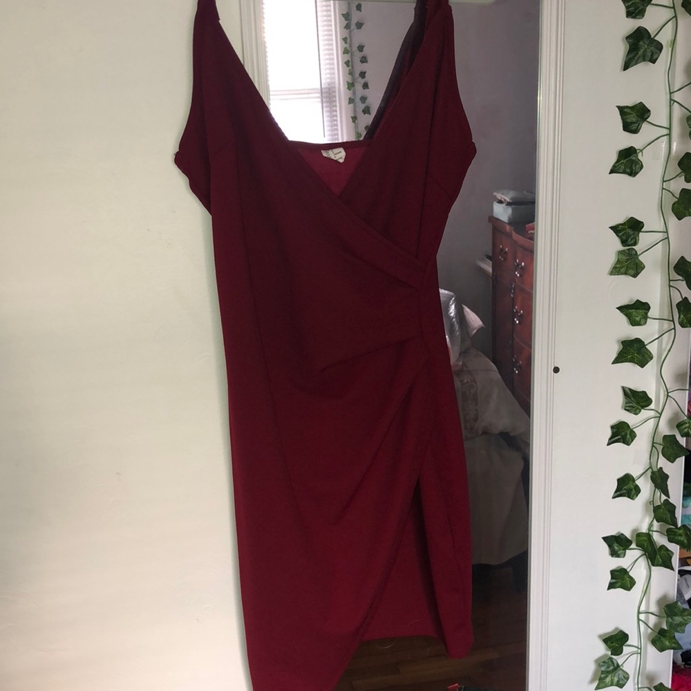 Red dress